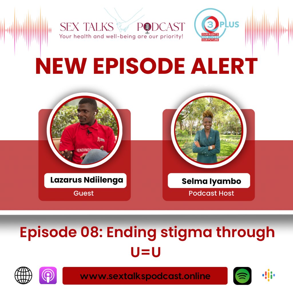 Read more about the article Episode 08: Ending stigma through U=U – A conversation with Lazarus Ndiilenga